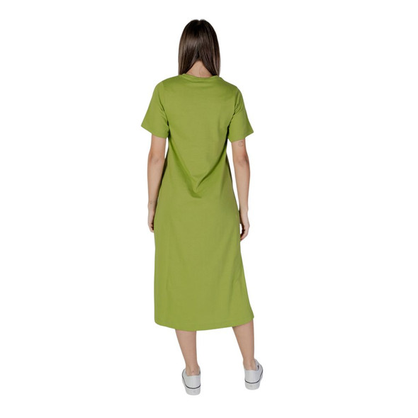 B.Young Green Cotton Midi B.Young Green Cotton Midi