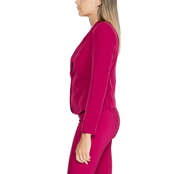 Rinascimento Bordeaux Polyester Blazer Rinascimento Bordeaux Polyester Blazer
