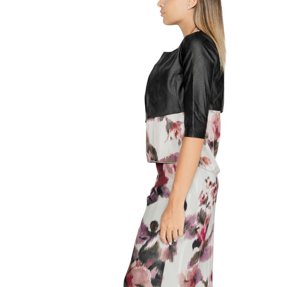 Black Polyethylene Cardigan Black Polyethylene Cardigan