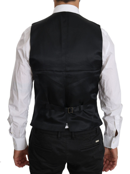 Blue Wool Waistcoat Formal Gilet Vest Blue Wool Waistcoat Formal Gilet Vest