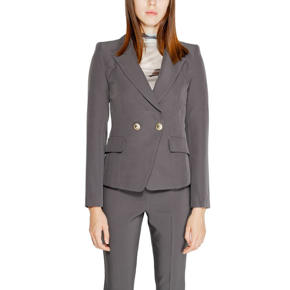 Gray Polyester Blazer RI14930100138RO Gray Polyester Blazer RI14930100138RO