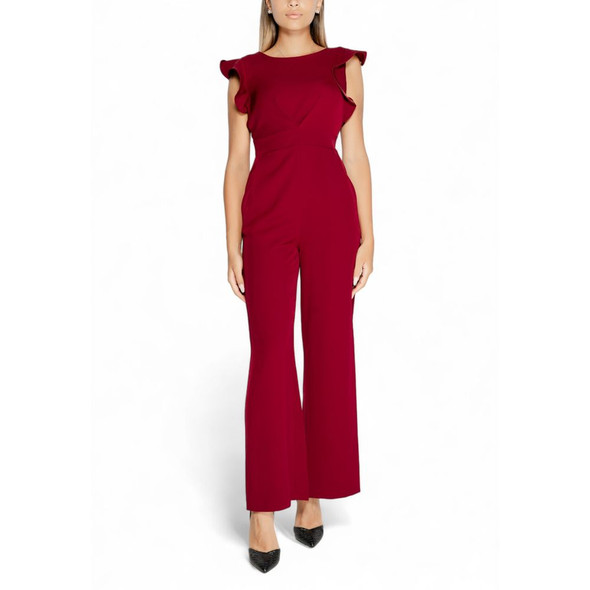 Bordeaux Polyester Jumpsuit Bordeaux Polyester Jumpsuit