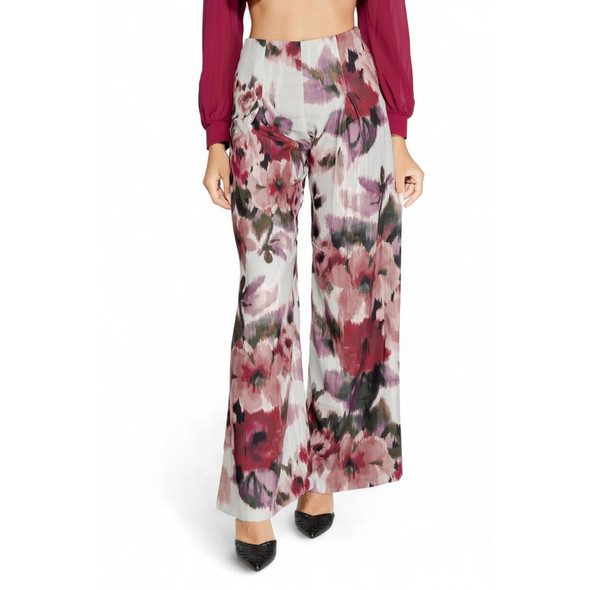Rinascimento Bordeaux Polyester Pant RI14931800129RO Rinascimento Bordeaux Polyester Pant RI14931800129RO