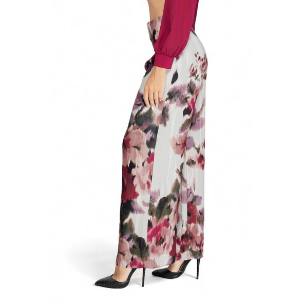 Rinascimento Bordeaux Polyester Pant RI14931800129RO Rinascimento Bordeaux Polyester Pant RI14931800129RO