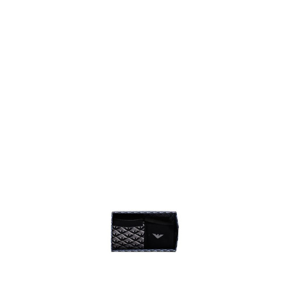 Emporio Armani Underwear Gray Cotton Sock Emporio Armani Underwear Gray Cotton Sock