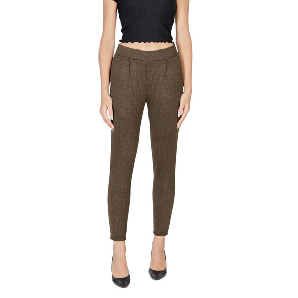 Green Polyester Skinny Pant Green Polyester Skinny Pant