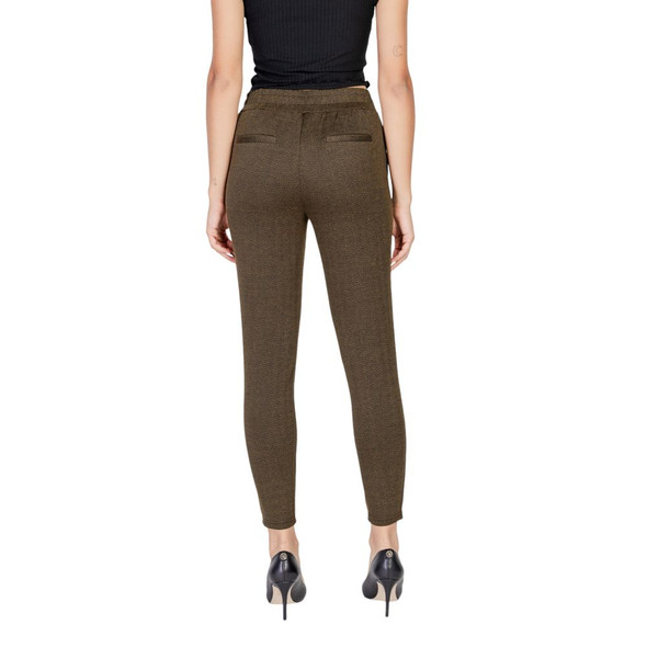 Green Polyester Skinny Pant Green Polyester Skinny Pant