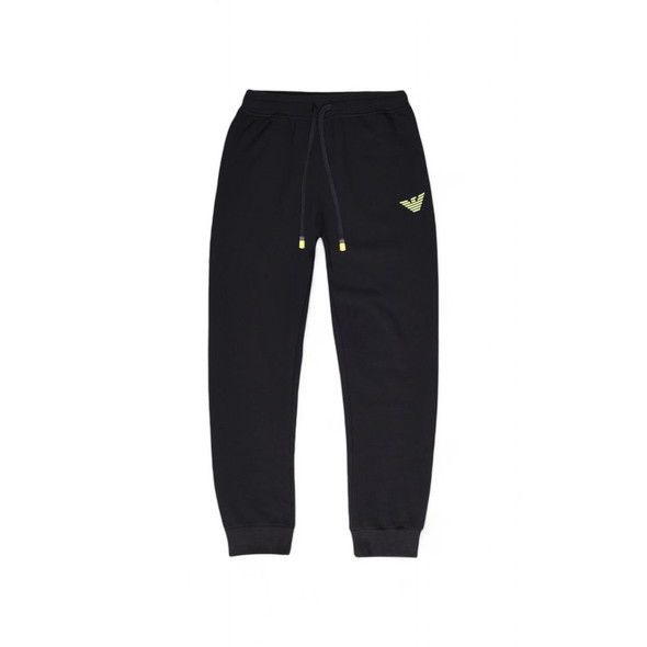 Black Cotton Joggers Workout Pant EM15487500009RO Black Cotton Joggers Workout Pant EM15487500009RO