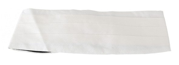 White Men Waist Belt 100% Silk Cummerbund White Men Waist Belt 100% Silk Cummerbund