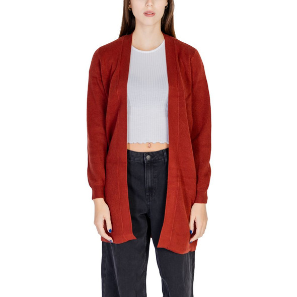 Red Viscose Cardigan Red Viscose Cardigan