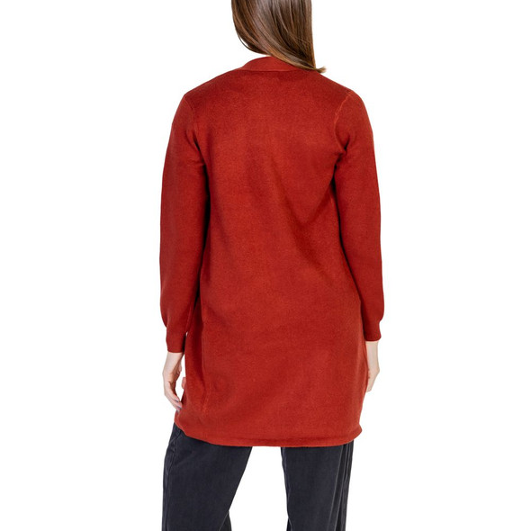 Red Viscose Cardigan Red Viscose Cardigan