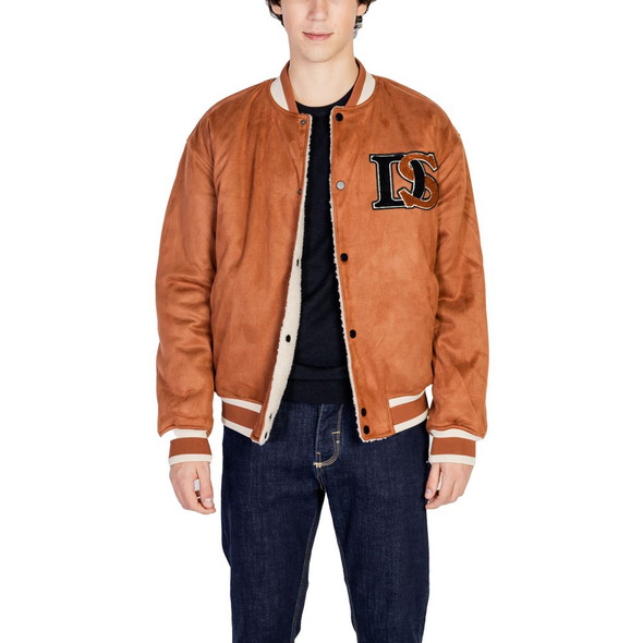 Brown Polyester Jackets & Coat ON15560600484RO Brown Polyester Jackets & Coat ON15560600484RO