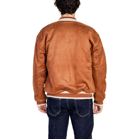 Brown Polyester Jackets & Coat ON15560600484RO Brown Polyester Jackets & Coat ON15560600484RO