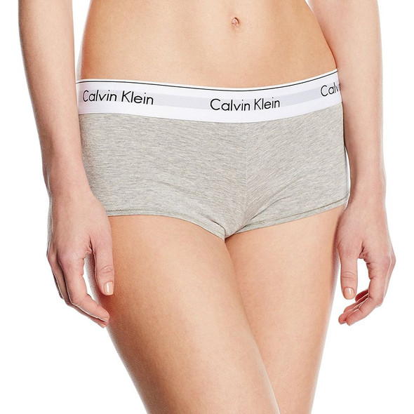 Calvin Klein Underwear Gray Cotton Panty Calvin Klein Underwear Gray Cotton Panty