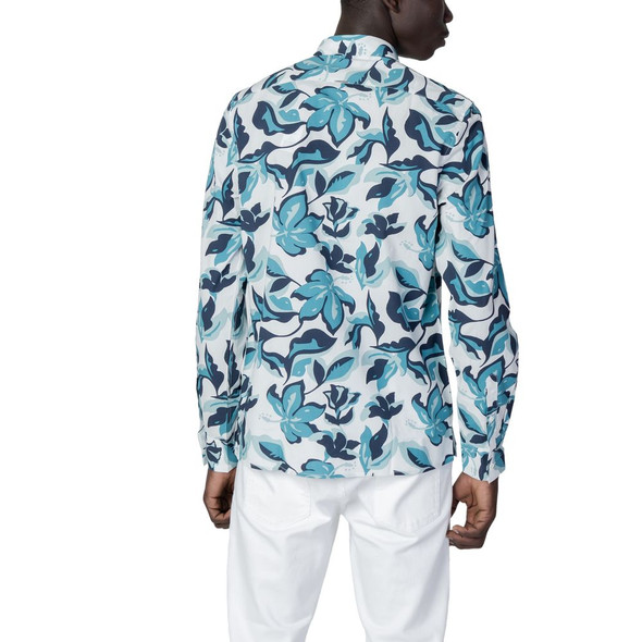 Blue Viscose Shirt Blue Viscose Shirt