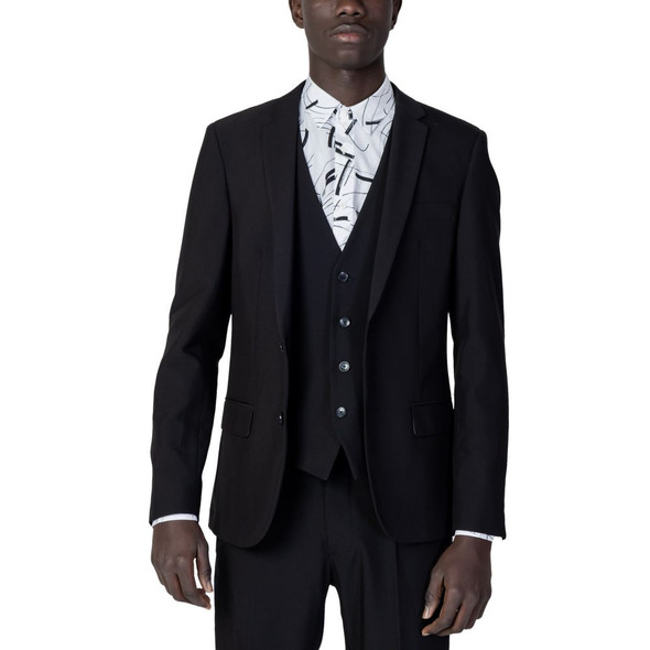 Black Polyester Blazer AN10253700009RO Black Polyester Blazer AN10253700009RO