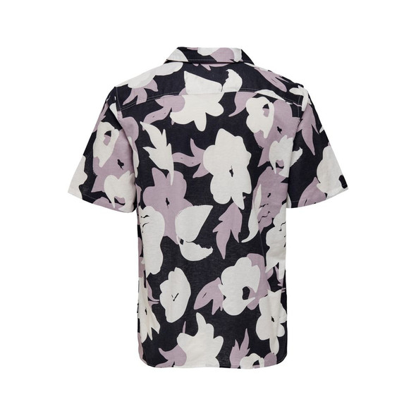 Purple Linen Shortsleeve Purple Linen Shortsleeve