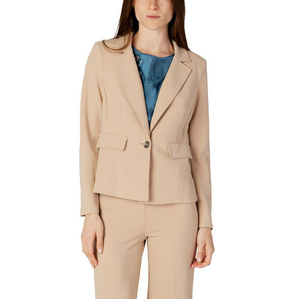 Beige Polyester Blazer RI12084800127RO Beige Polyester Blazer RI12084800127RO