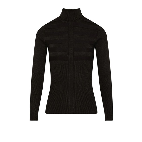 Black Viscose Turtleneck MO13167900009RO Black Viscose Turtleneck MO13167900009RO