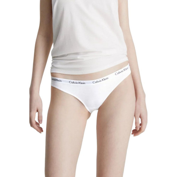 Calvin Klein Underwear White Cotton Panty CA13232300008RO Calvin Klein Underwear White Cotton Panty CA13232300008RO