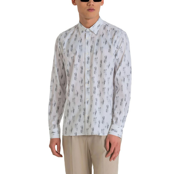 White Viscose Shirt White Viscose Shirt