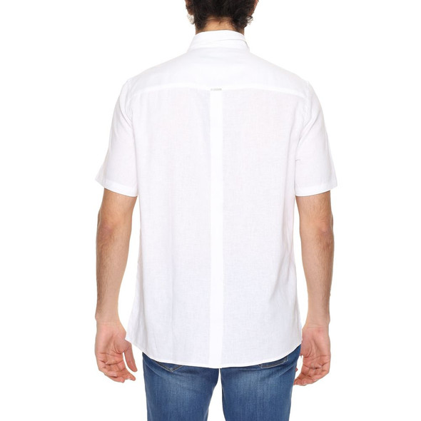 White Linen Shortsleeve White Linen Shortsleeve