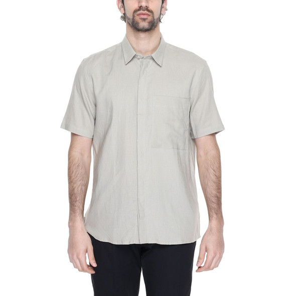 Beige Linen Shortsleeve Beige Linen Shortsleeve