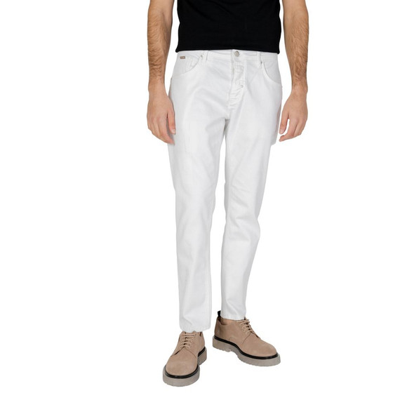 White Cotton Jeans & Pant AN13380100008RO White Cotton Jeans & Pant AN13380100008RO