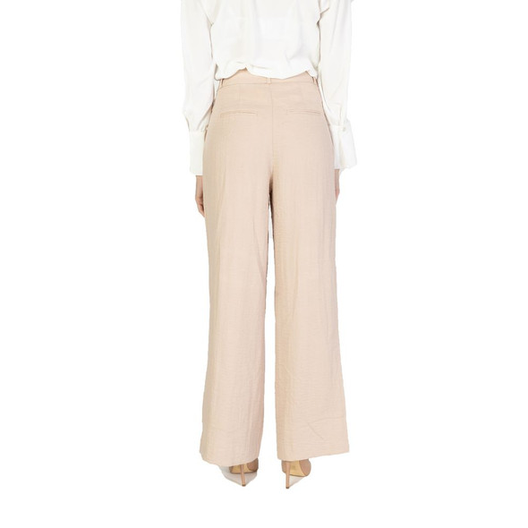 Vero Moda Pink Viscose Pant Vero Moda Pink Viscose Pant