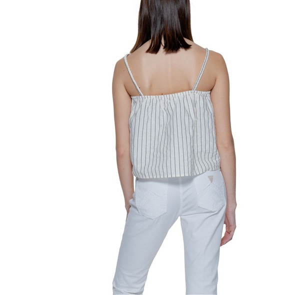 Beige Organic Cotton Tank Top Beige Organic Cotton Tank Top