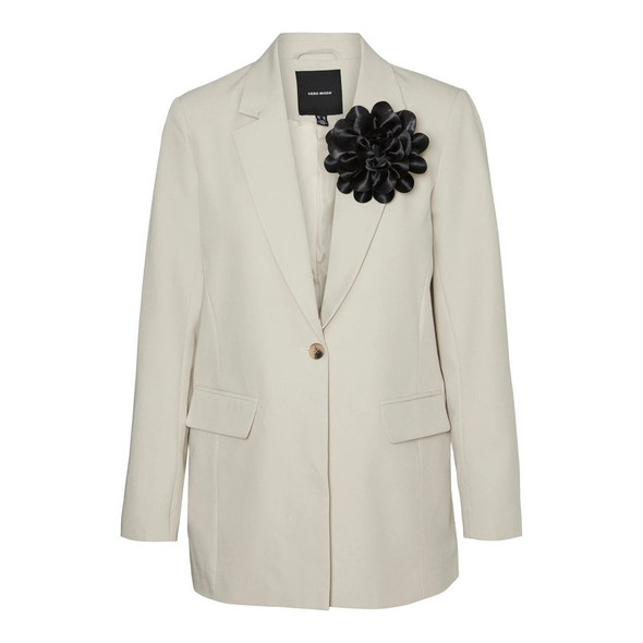 Beige Polyester Blazer VE13395300127RO Beige Polyester Blazer VE13395300127RO