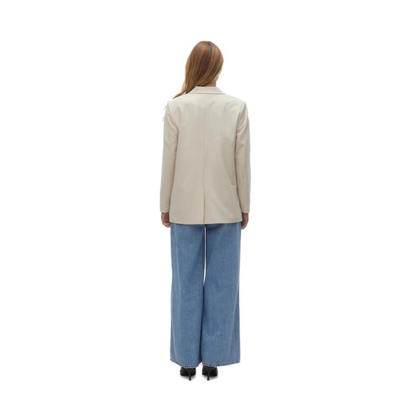 Beige Polyester Blazer VE13395300127RO Beige Polyester Blazer VE13395300127RO