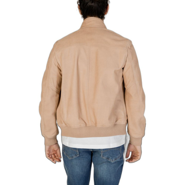 Beige Leather Jackets & Coat Beige Leather Jackets & Coat