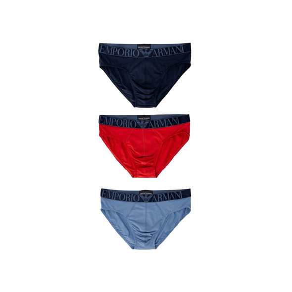 Emporio Armani Underwear Blue Cotton Underwear EM13476300010RO Emporio Armani Underwear Blue Cotton Underwear EM13476300010RO