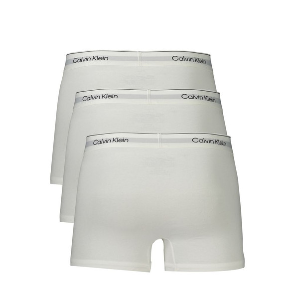 Calvin Klein White Cotton Men Boxer Calvin Klein White Cotton Men Boxer