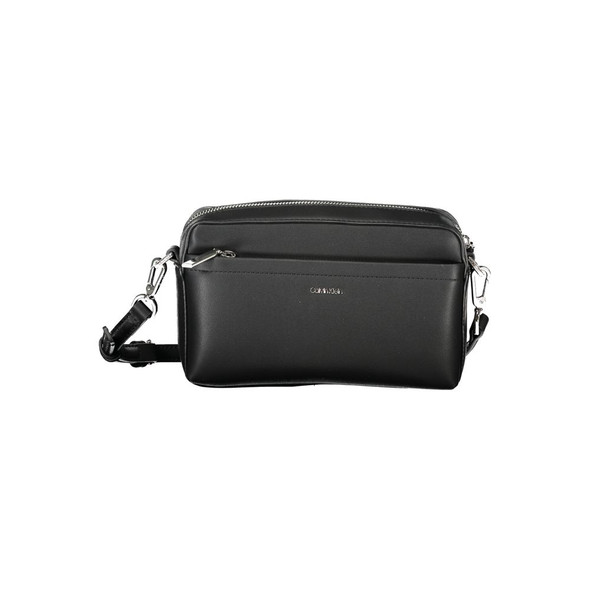 Calvin Klein Black Polyester Women Handbag CA-33623 Calvin Klein Black Polyester Women Handbag CA-33623