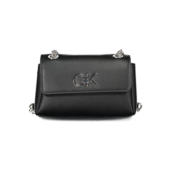 Calvin Klein Black Polyethylene Women Handbag CA-33624 Calvin Klein Black Polyethylene Women Handbag CA-33624