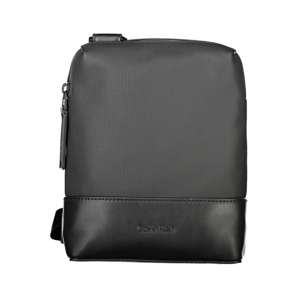 Black Polyester Men Shoulder Bag CA-33637 Black Polyester Men Shoulder Bag CA-33637