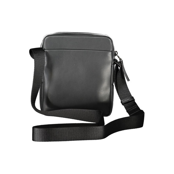 Black Polyester Men Shoulder Bag CA-33640 Black Polyester Men Shoulder Bag CA-33640