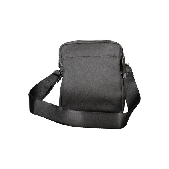 Black Polyester Men Shoulder Bag CA-33642 Black Polyester Men Shoulder Bag CA-33642