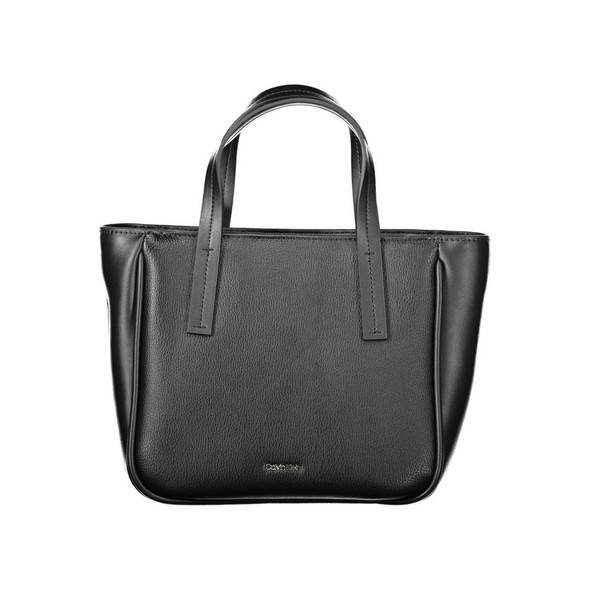 Black Polyethylene Women Handbag CA-33643 Black Polyethylene Women Handbag CA-33643