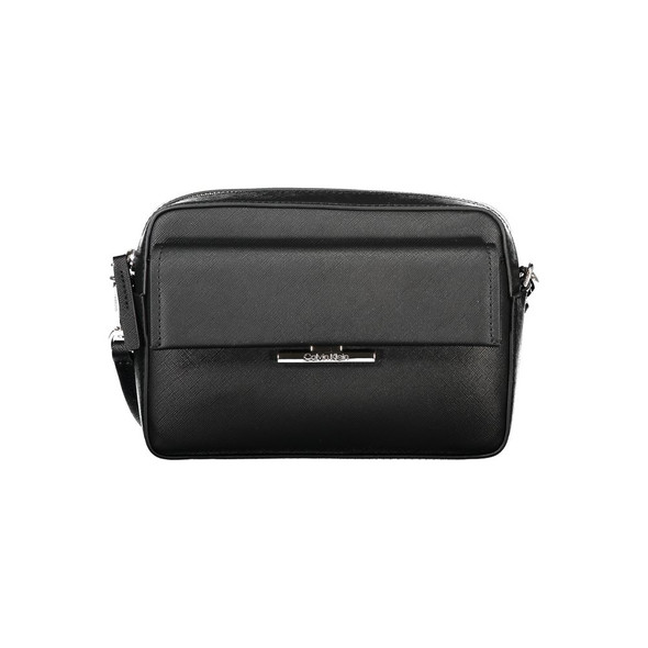 Black Polyethylene Women Handbag CA-33651 Black Polyethylene Women Handbag CA-33651
