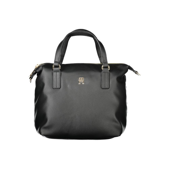 Black Polyester Women Handbag TO-33682 Black Polyester Women Handbag TO-33682