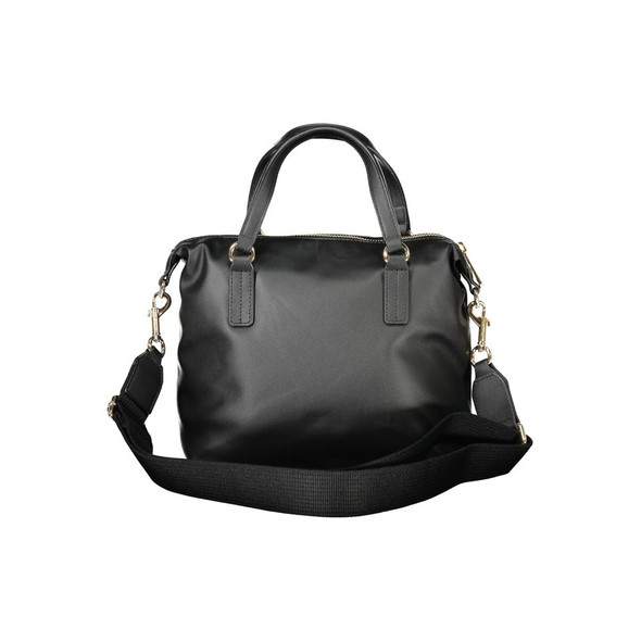 Black Polyester Women Handbag TO-33682 Black Polyester Women Handbag TO-33682