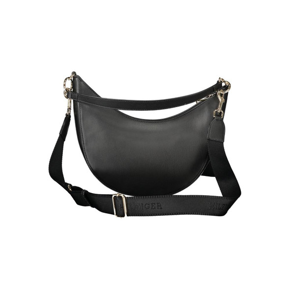 Black Polyethylene Women Handbag TO-33684 Black Polyethylene Women Handbag TO-33684