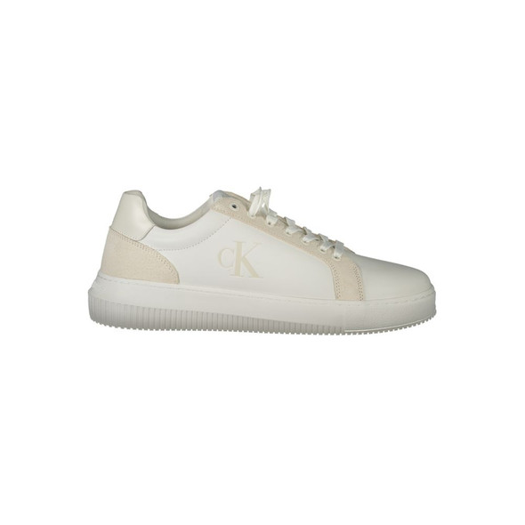 White Polyethylene Men Sneaker CA-33695 White Polyethylene Men Sneaker CA-33695