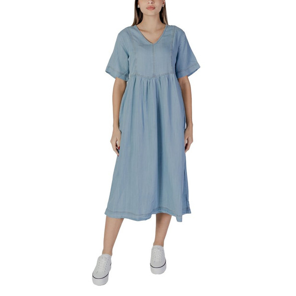 Light Blue Cotton Long Light Blue Cotton Long