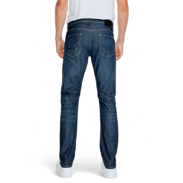 Blue Cotton Relaxed Fit Jean JA14792301781RO Blue Cotton Relaxed Fit Jean JA14792301781RO