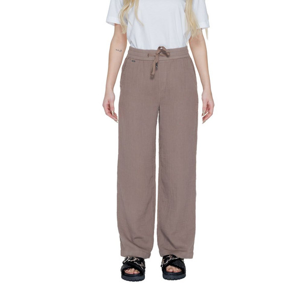 Street One Brown Cotton Pant Street One Brown Cotton Pant