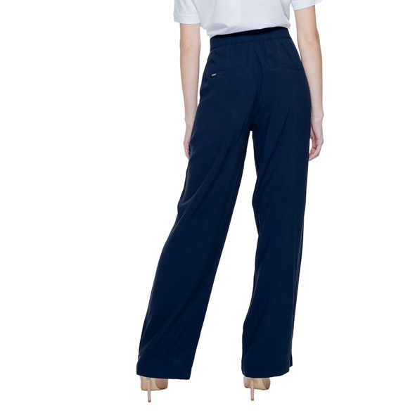 Street One Blue Viscose Pant Street One Blue Viscose Pant